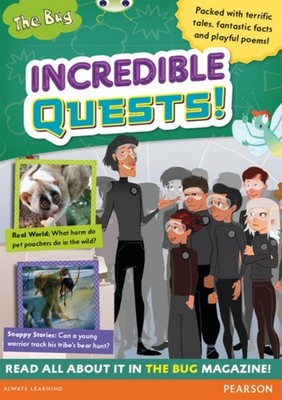 Bug Club Pro Guided Year 5 Incredible Quests PAPERBACK 9780435185350