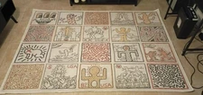 Ruggable Keith Haring “One Man Show” - No Longer Sold - Great Condition