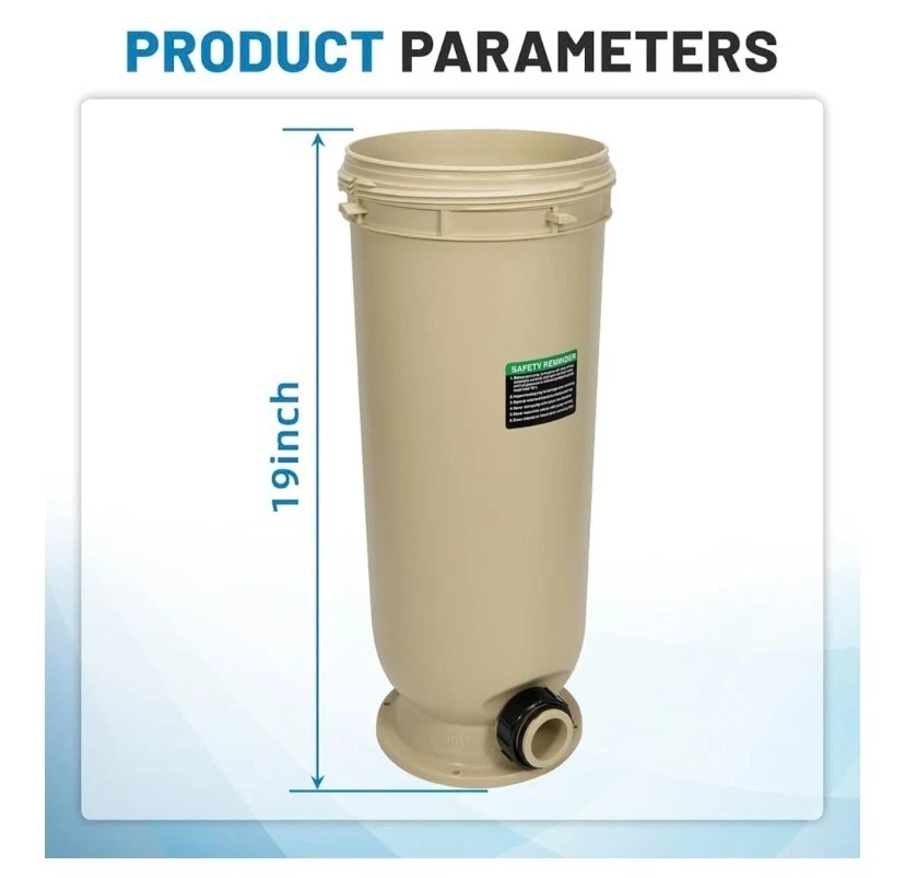 178560 Tank Bottom Housing Assembly, Tank Body Pentair Clean & Clear Cartridge - Image 2 of 4