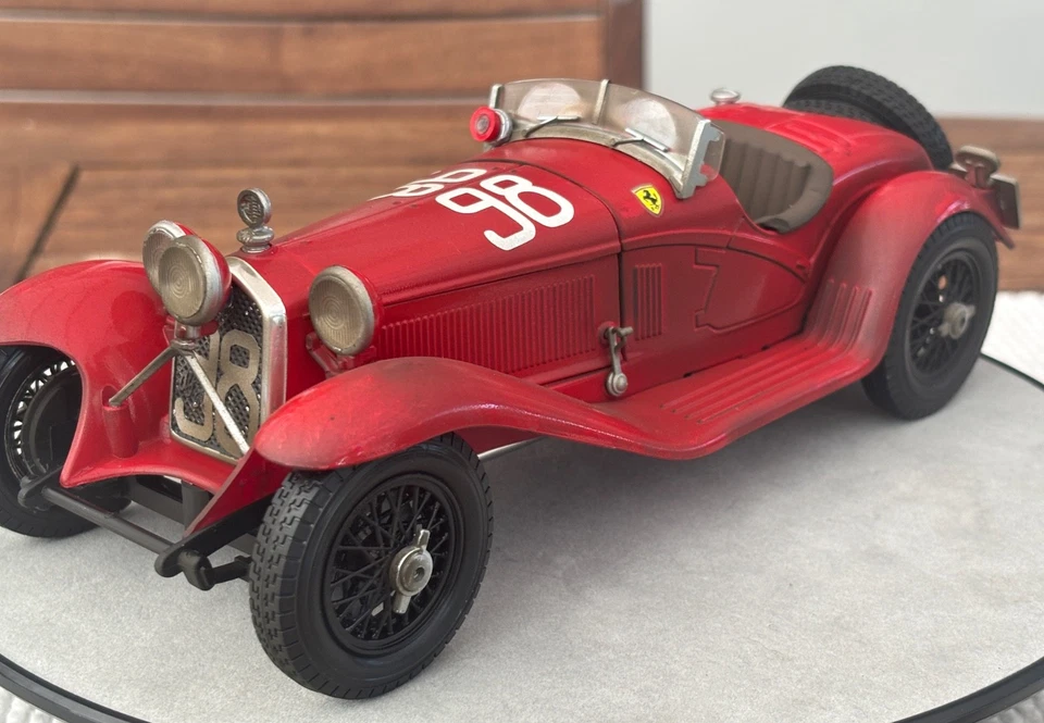 1:18 SCUDERIA FERRARI Mille Miglia 1933 победитель гонки Nuvolari Alfa 2300 закончил - Изображение 3 из 4