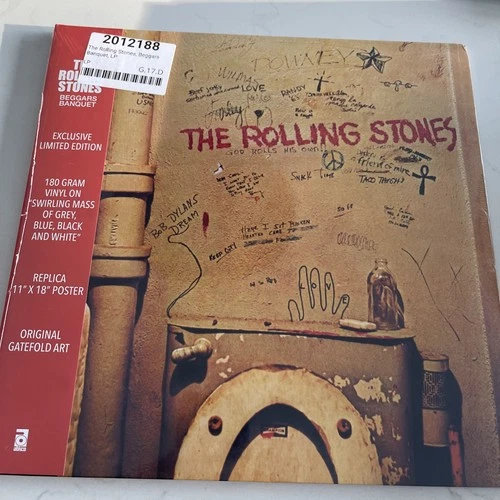 ROLLING STONES - Beggars Banquet  (Grey/Blue/Black/White Swirl Vinyl) (RSD 2023)