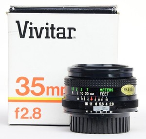 NIKON Ais Vivitar (Komine) Ai 35mm 2.8