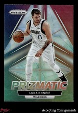 2022-23 Panini Prizm Prizmatic Prizms Silver #16 Luka Doncic MAVERICKS