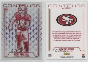 2024 Panini Phoenix Contours Purple Ricky Pearsall #CON-RPL Rookie RC
