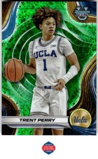 2024-25 Bowman's Best University #69 Trent Perry Green Refractors #/99