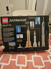 LEGO Architecture New York City Skyline 21028 100% Complete W Box & Instructions