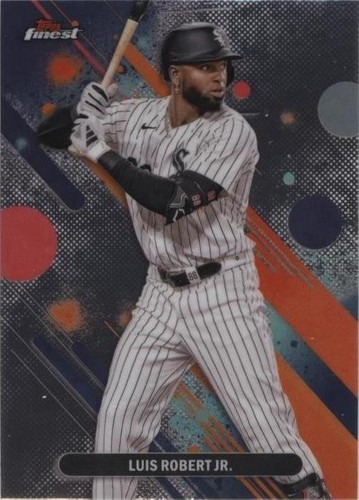 Luis Robert Jr. 2025 Topps Holiday #H117 Snowflake Cookie Back SP