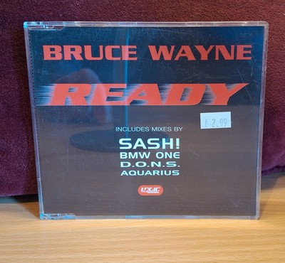 Bruce Wayne - READY - 7 Track - CD Single