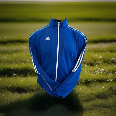 ADIDAS MEN'S ESSENTIALS 3 STRIPES Adi Select TRICOT TRACK JACKET NWT Sz Large