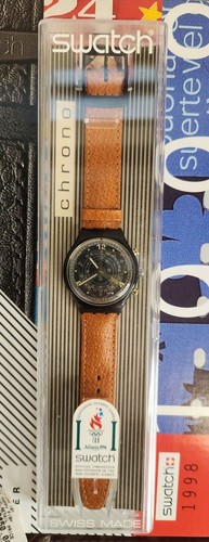 Swatch watch COUNT SCB113 1995 Chronograph New old stock - Picture 7 of 7