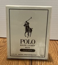 Ralph Lauren POLO BLUE Men's Eau De Parfum Spray 4.2 oz New In Box READ