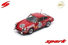 Spark S9741 1/43 PORSCHE 911 T NO.60 24H LE MANS 1968 J. DE MORTEMART - W. MEIER