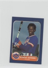 1986 Fleer Classic Miniatures Dwight Gooden (Copyright by Mets Logo) #19 0a7