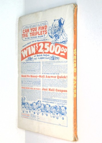 Weird Tales Pâte 1st Séries Jan 1937 Volume 29 #1 FN - Photo 2 sur 3