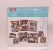 Stampin' Up Retired 12 x 12 At Home Simply Scrappin' kit NIP