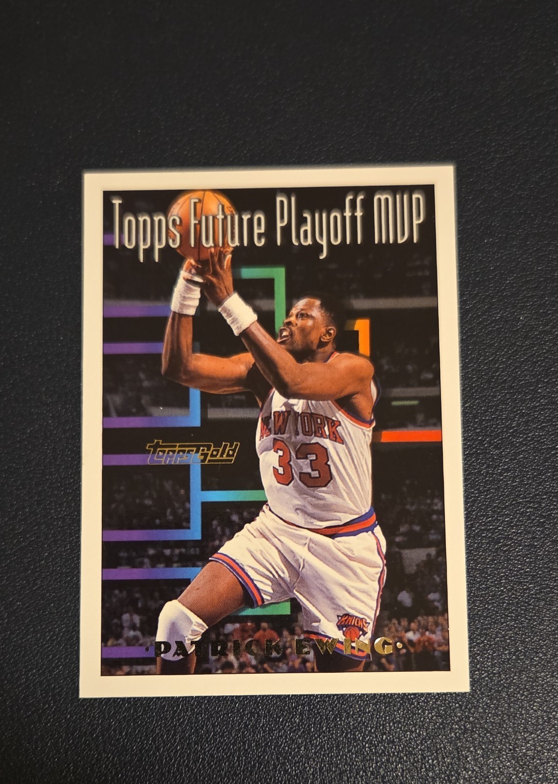 1993-94 Topps - Topps Playoff MVP Patrick Ewing #200 Gold