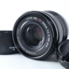 FUJIFILM FUJINON XF 50mm F2 R WR Lens Black X mount Outdoor Portrait Exc  