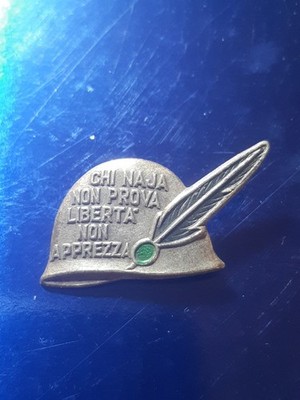  ALPINE HAT BADGE PIN LOT WHO NAJA DOES NOT FEEL FREEDOM DOES NOT APPRECIATE