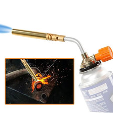 Butane Gas Torch Gun Copper Flame Lighter Welding Soldering BBQ Camping Outdoor