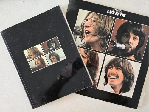 The Beatles ‎– Let It Be VINYL LP BOX & BOOK  AUST 1970 (VINYL VG & COVER G+)