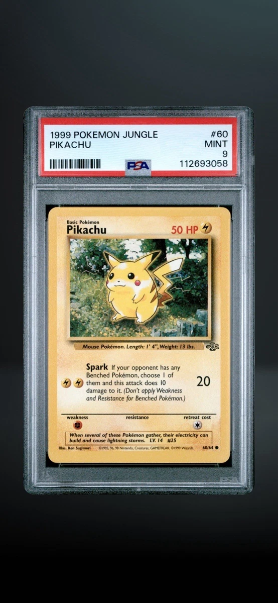 Pikachu Pokémon TCG Professional Sports Authenticator (PSA) Grade