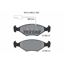 Kits de frein Fiat FIORINO