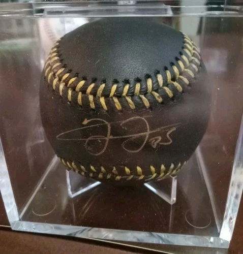 Frank Thomas Signed Autographed Baseball Beckett Witness BAS COA