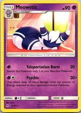 Meowstic 45/131 SM06 SM - Forbidden Light NM Pokemon