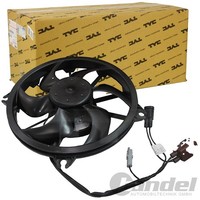 TYC 415Mm LÜFter MotorkÜHlung 160W Passend FüR CitroËN C5 C6 Peugeot 407 |
