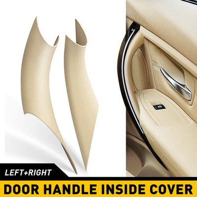 2X Inner Door Handle Inside Cover Protect For Case BMW 3 Series F30 F35 Beige EA