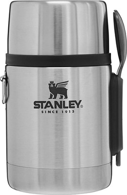 Stanley Classic Food Jar and Spork 18 Oz | Vacuum Insulated Food Container | Wid