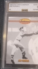 Ted Williams Card Co 1993 Jim Piersall #6 Red Sox AGS Graded MLB