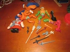 He-Man MOTU VINTAGE 1980'S PART WEAPON LOT FIGURE