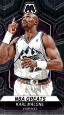Karl Malone 2023-24 Panini Mosaic #297 Jazz NBA READ FREE SHIPPING AutographDen