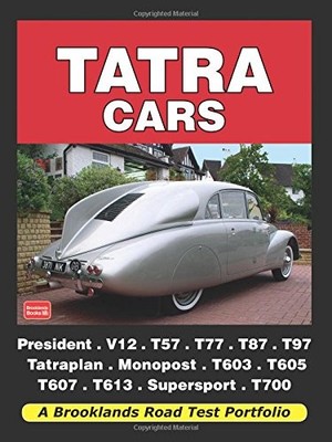 TATRA CARS ROAD TEST PORTFOLIO By R. M Clarke **BRAND NEW**