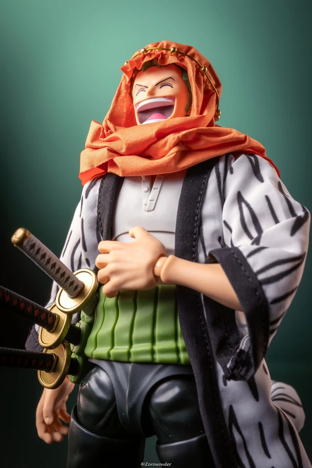 Conjunto de alabasta con cable personalizado de una pieza Roronoa Zoro para S.H.Figuarts (sin figura) Foto 2 de 4