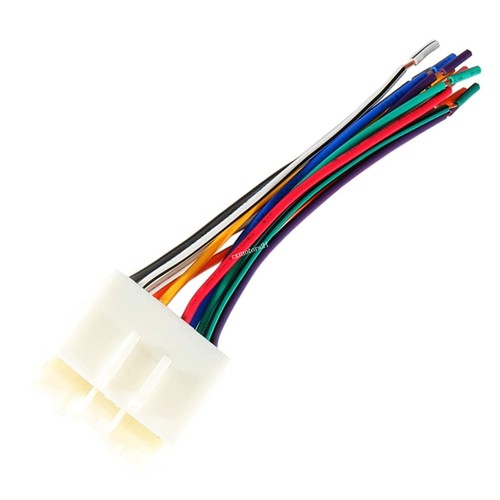Car Radio Stereo CD Player Wire Harness Adapter For Mitsubishi Diamante Eclipse - Picture 6 of 7