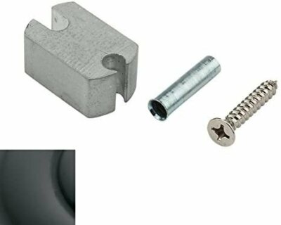 Baldwin 4209 3/4 Inch Aluminum Riser for Dome Bumpers, Oil Rubbed Bronze