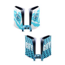 MAN CITY FC LOGO ART VINYL SKIN DECAL FOR SONY PS5 DIGITAL EDITION BUNDLE