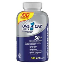 One A Day Men's 50 Healthy Advantage Multivitamin, 300 Tablets Free Shipping