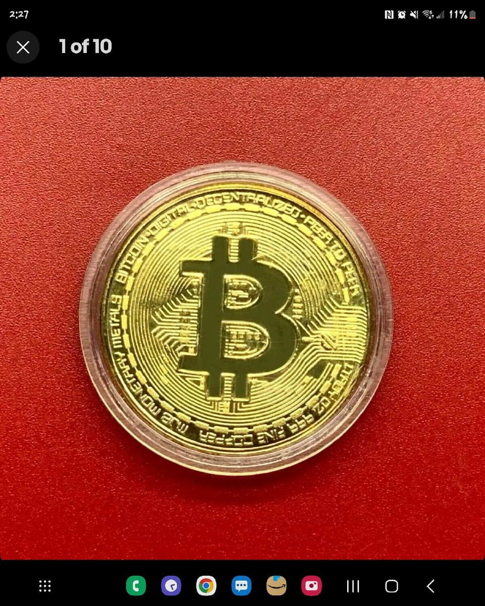 1Pcs Gold Plated Bitcoin Coins Commemorative 2020 Collectors Coin two sides  NEW! | eBay