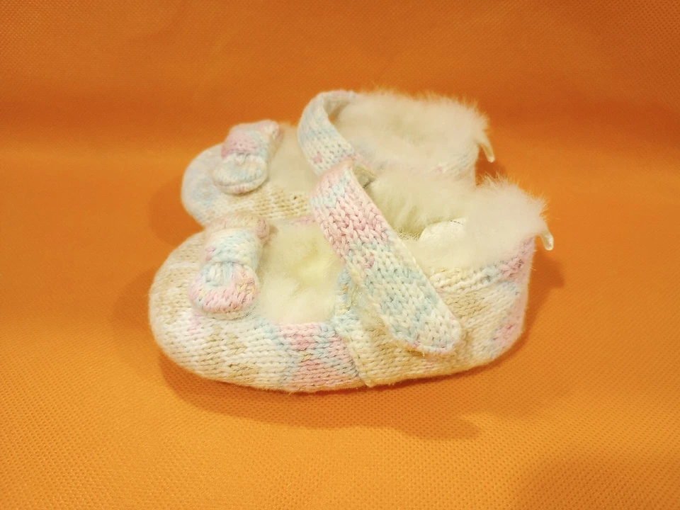 Bebé Gap Niñas 3-6 Meses Principiante Talla 3 Multicolor Imitación Piel Niñas Zapatos de Cuna Foto 3 de 4