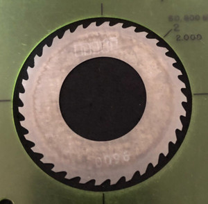 MTI 2 x 0.0095 x 1 34T Solid Carbide Slitting Slotting Saw !