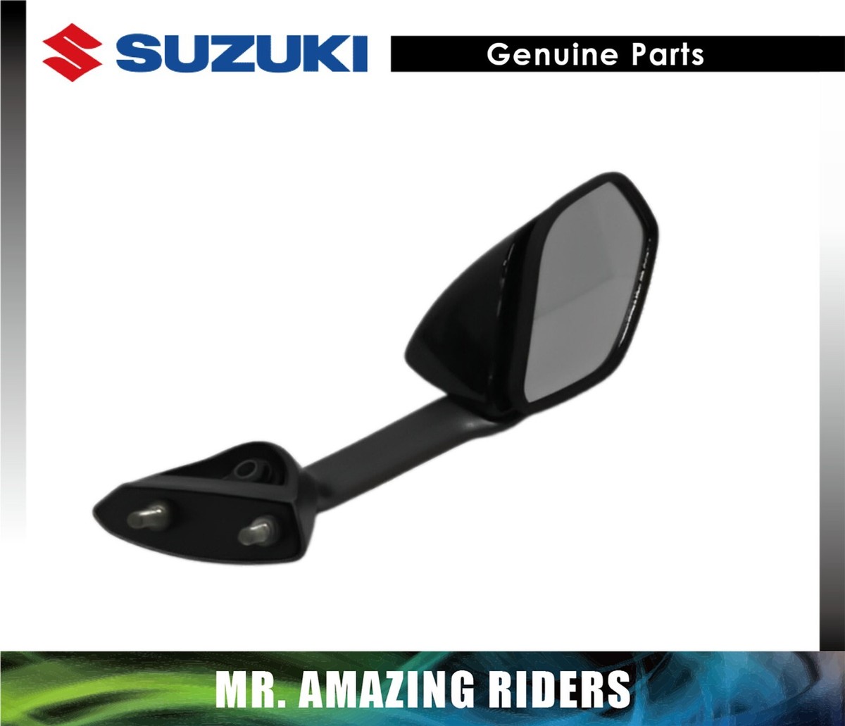 スイッチ SUZUKI OEM 2022 GSX1300R HAYABUSA 1300 LEFT HAND LH MIRROR