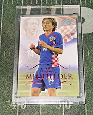 2011 Futera Unique Football Luka Modric RUBY /450 #P095 SP RC Rookie Limited📈🔥