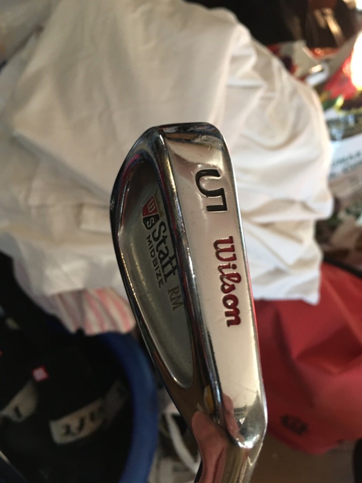 Wilson Fat Shaft golf clubs full set inc rare lob wedge eBay