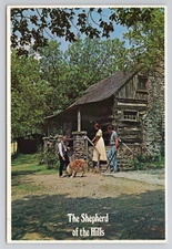 The Shepherd of The Hills Old Matts Cabin MO Postcard