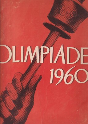 Olympische Spiele 1960 - ENIT Erstausgabe auf Italienisch - Spiele der 17. Olympischen Spiele 