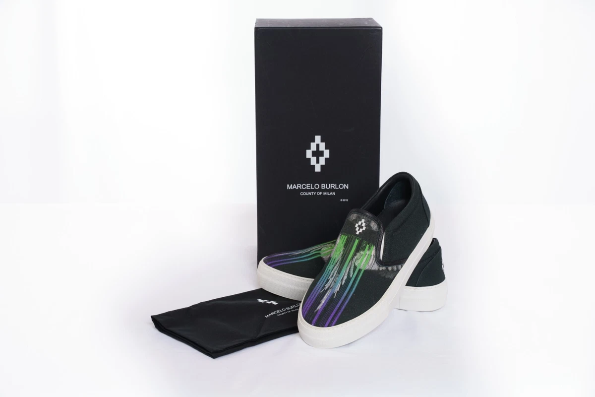 Hammer Formålet sektor NIB MARCELO BURLON Wings Barcode Multi-Color Slip Sneakers Shoes Sz 7 (EU 37) | eBay Hammer Formålet sektor NIB MARCELO BURLON Wings Barcode Multi-Color Slip Sneakers Shoes Sz 7 (EU 37) | eBay
