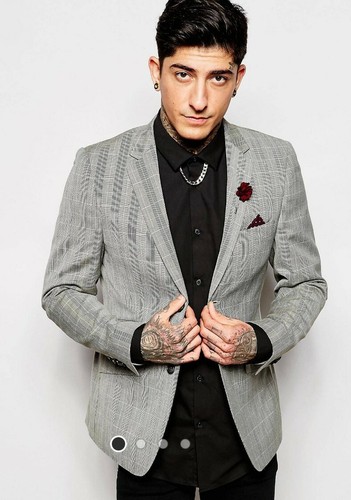 devils advocate velvet blazer